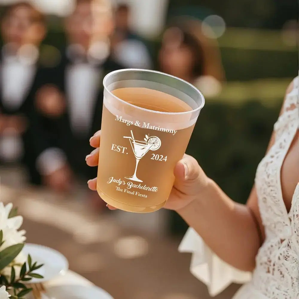 Custom Bridal Party Cups for Bachelorette Celebrations by Inkedjoy