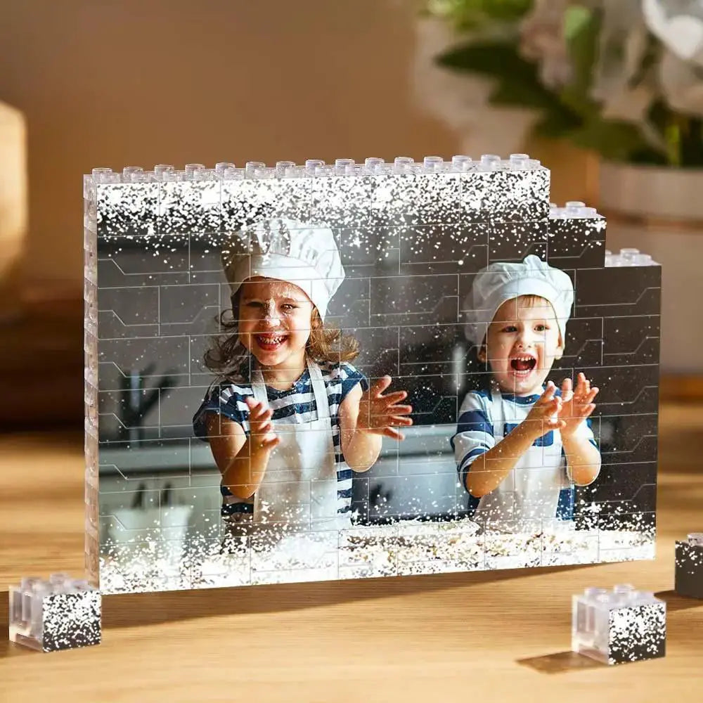 Custom Photo Light Gift - Personalized LED Picture Block by Inkedjoy