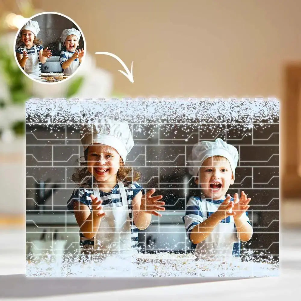 Custom Photo Light Gift - Personalized LED Picture Block by Inkedjoy