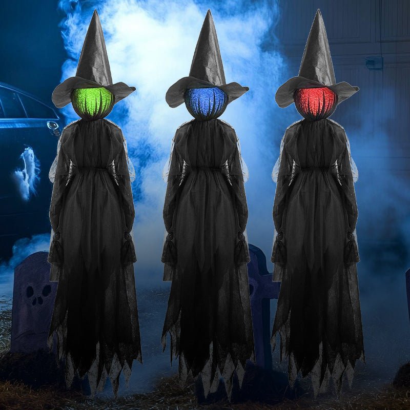 Light Up Talking Three Witches Halloween Decoration - Cherished Harbor Gifts