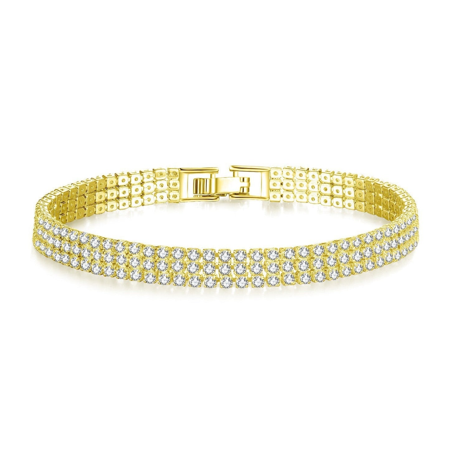 Luxury Zircon Couple Bracelet Romantic Matching Jewelry Gift - Cherished Harbor Gifts