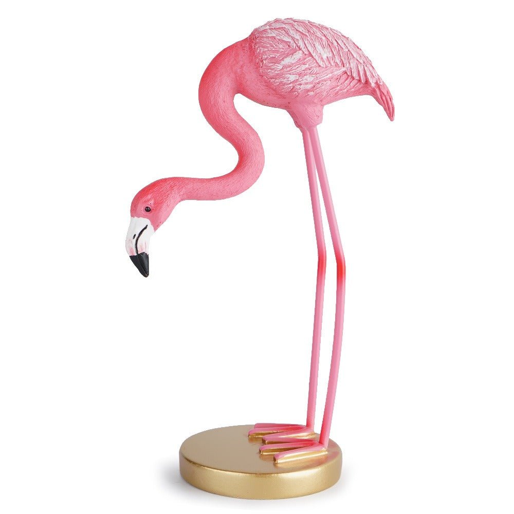 Minimalist Flamingo Resin Sculpture Modern Home Décor - Cherished Harbor Gifts
