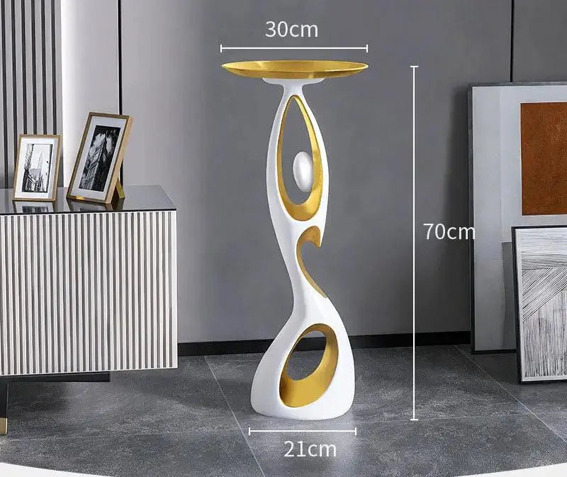 Large Modern Resin Floor Sculpture – Statement Piece by Cherished Harbor Gifts by EPR