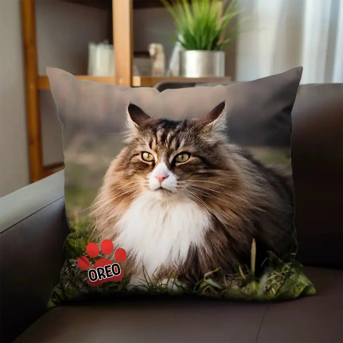 Personalized Pet Pillow Cover for Cat and Dog Lovers by Inkedjoy
