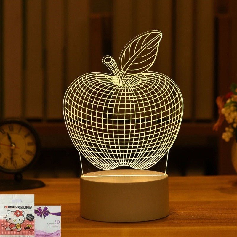 Personalized 3D LED Night Light Acrylic Table Lamp - Cherished Harbor Gifts