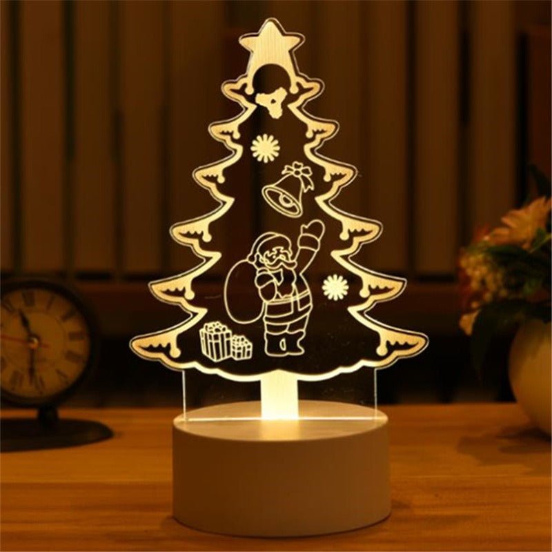 Personalized 3D LED Night Light Acrylic Table Lamp - Cherished Harbor Gifts
