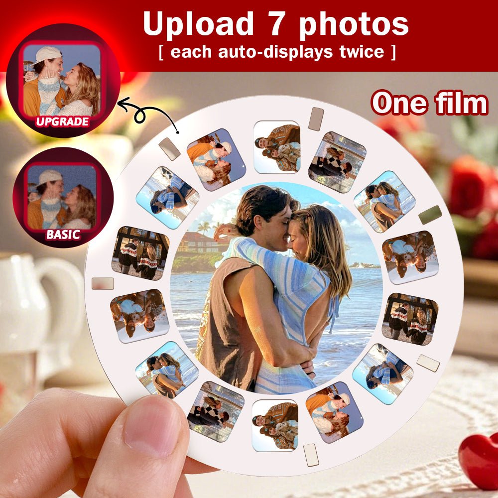 Personalized 3D Viewfinder Photo Reel Insert Only - Cherished Harbor Gifts