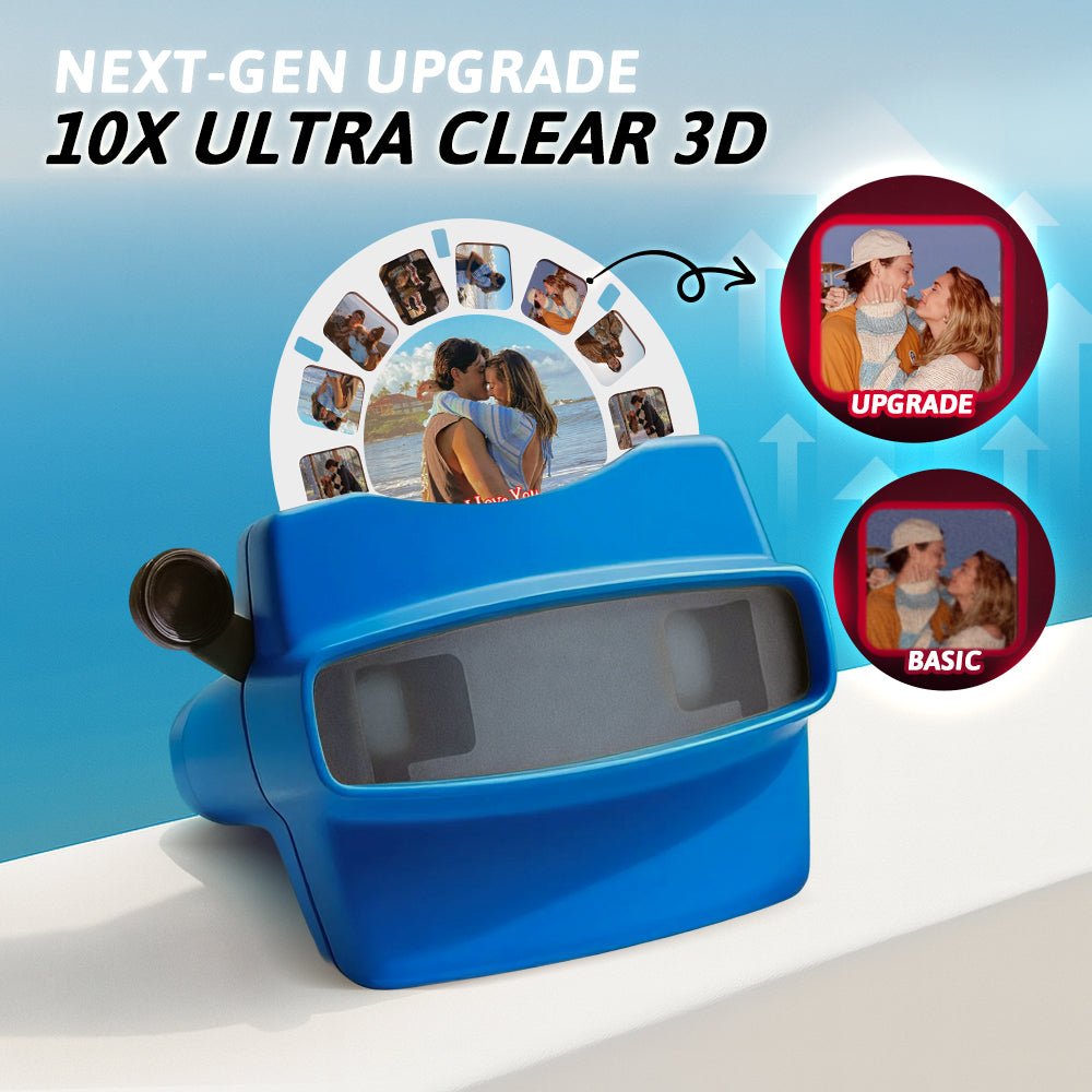 Personalized 3D Viewfinder & Photo Reel Memory Viewer - Cherished Harbor Gifts