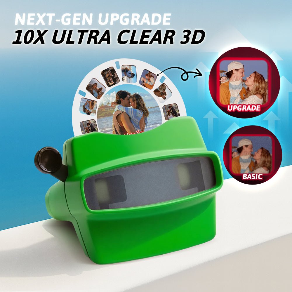 Personalized 3D Viewfinder & Photo Reel Memory Viewer - Cherished Harbor Gifts