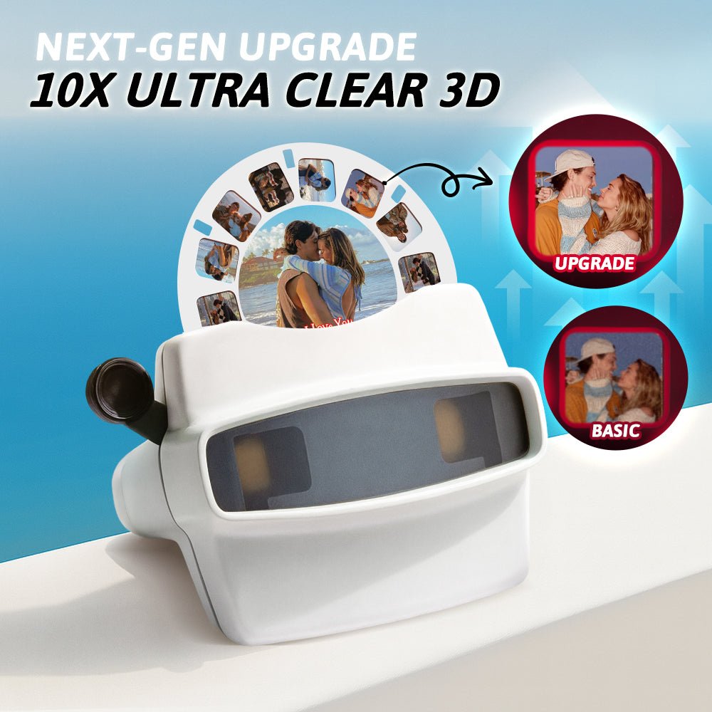 Personalized 3D Viewfinder & Photo Reel Memory Viewer - Cherished Harbor Gifts