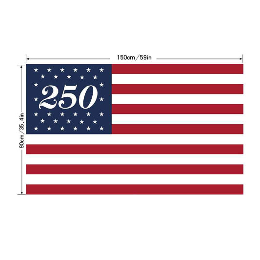 Personalized 3x5 FT Double-Sided Polyester Flag - UV Resistant for Outdoor Use - Cherished Harbor Gifts