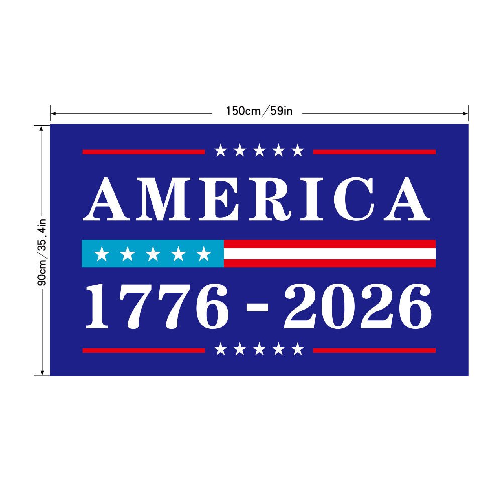 Personalized 3x5 FT Double-Sided Polyester Flag - UV Resistant for Outdoor Use - Cherished Harbor Gifts