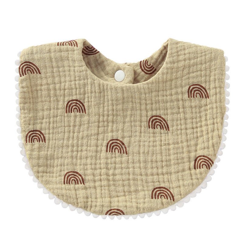 Personalized Cotton Baby Bandana Bib With Name - Cherished Harbor Gifts