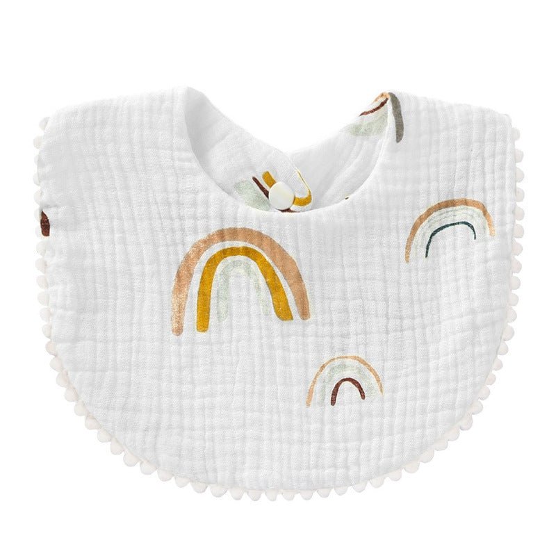 Personalized Cotton Baby Bandana Bib With Name - Cherished Harbor Gifts