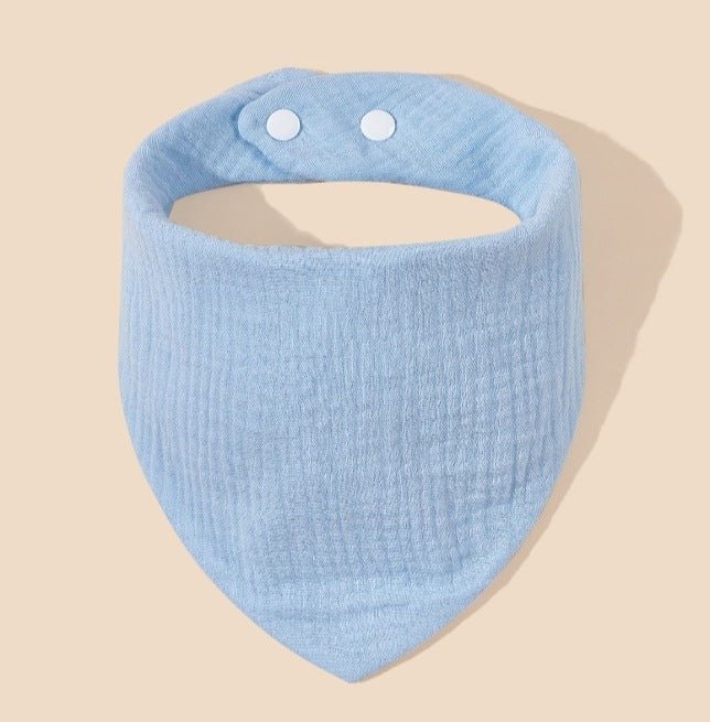 Personalized Embroidered Baby Cotton Drool Bib - Cherished Harbor Gifts