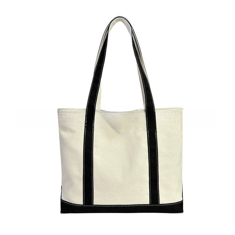 Personalized Embroidered Canvas Tote Bag - Cherished Harbor Gifts