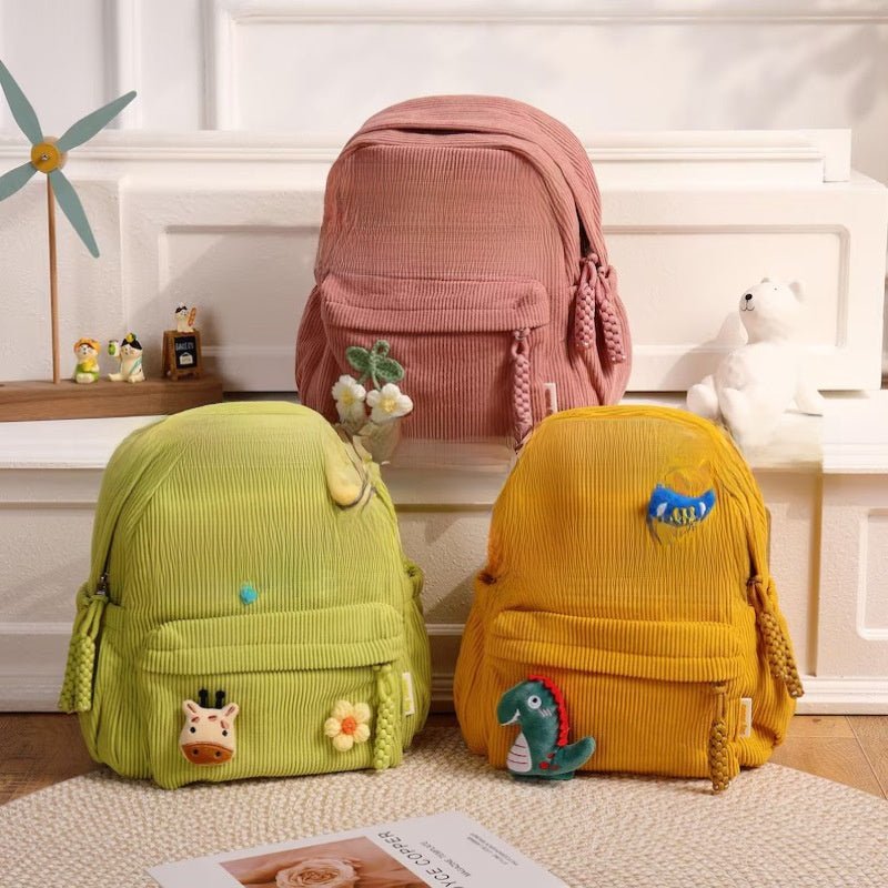 Personalized Embroidered Kids School Backpack With Name - Cherished Harbor Gifts