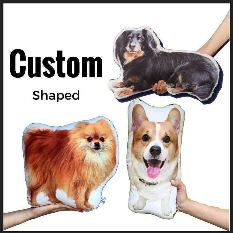 Personalized Photo Shape Voice Recording Plush Pillow - Cherished Harbor Gifts