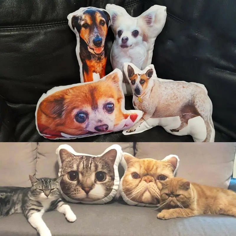 Personalized Photo Shape Voice Recording Plush Pillow - Cherished Harbor Gifts