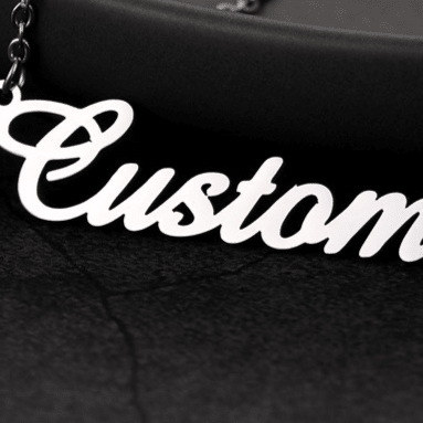 Personalized Stainless Steel Custom Name Necklace - Cherished Harbor Gifts