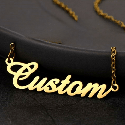 Personalized Stainless Steel Custom Name Necklace - Cherished Harbor Gifts