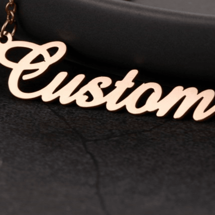 Personalized Stainless Steel Custom Name Necklace - Cherished Harbor Gifts