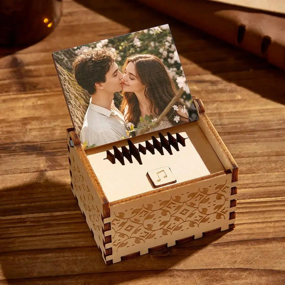 Custom Music Box Gift – Personalized Digital Audio Keepsake by Inkedjoy
