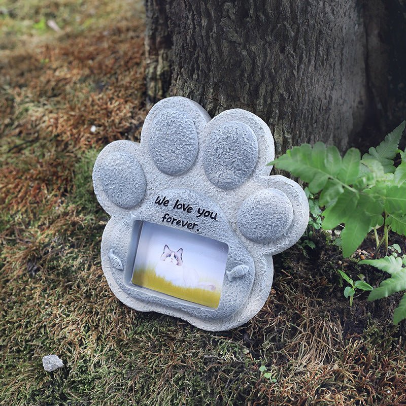 Pet Memorial Garden Stone Angel Dog Cat Tribute - Cherished Harbor Gifts