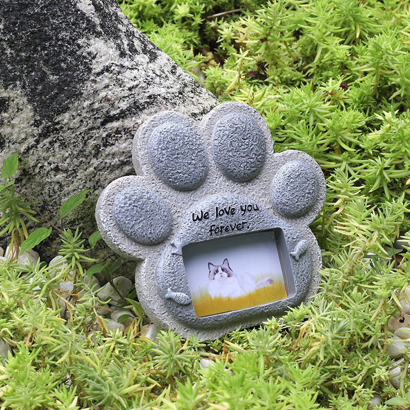Pet Memorial Garden Stone Angel Dog Cat Tribute - Cherished Harbor Gifts