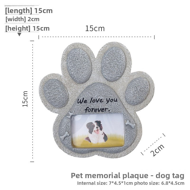 Pet Memorial Garden Stone Angel Dog Cat Tribute - Cherished Harbor Gifts