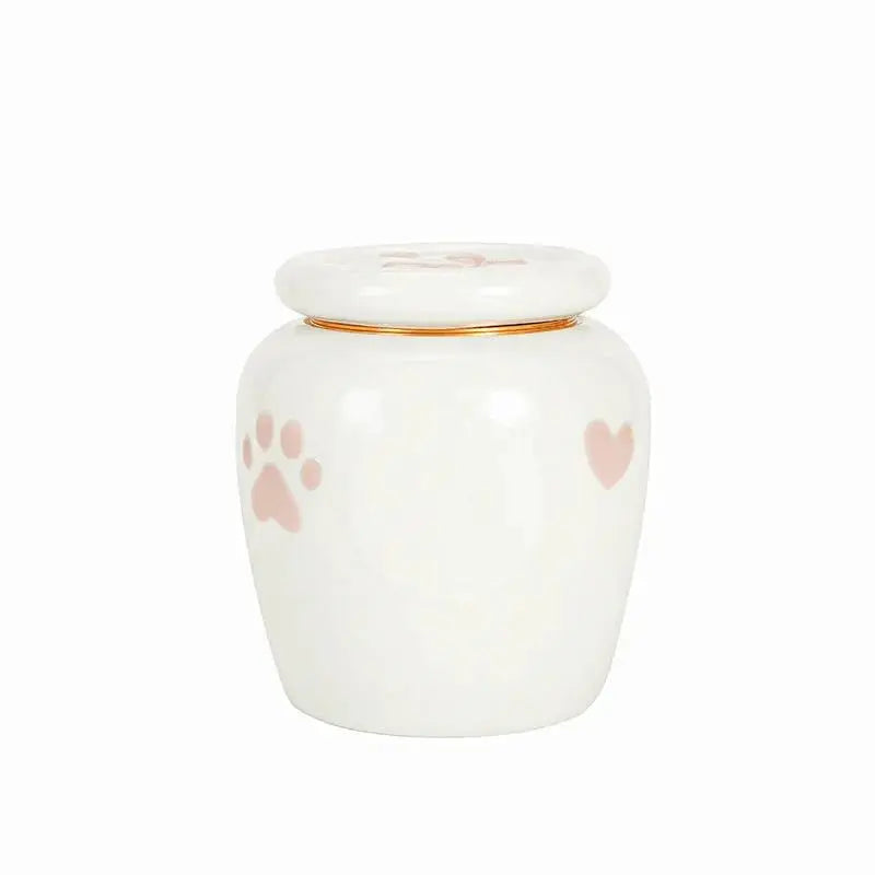 Handcrafted Ceramic Pet Memorial Urn for Dogs and Cats by TED