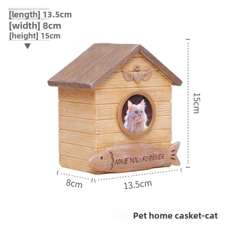Pet Memorial Urn with Photo Frame - Cherished Harbor Gifts