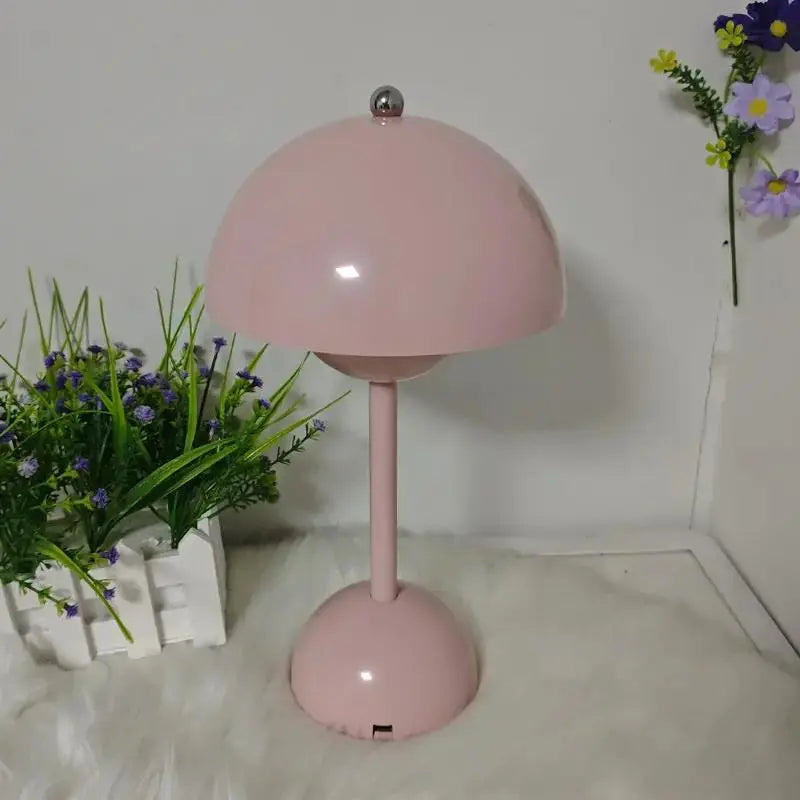 Modern Wedding Gifts: Rechargeable Mushroom Table Lamp by TED