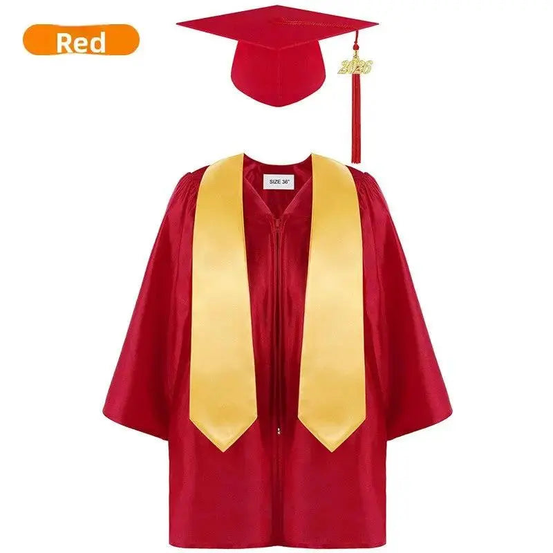 Kids Graduation Gown Set for Kindergarten & Elementary by TED