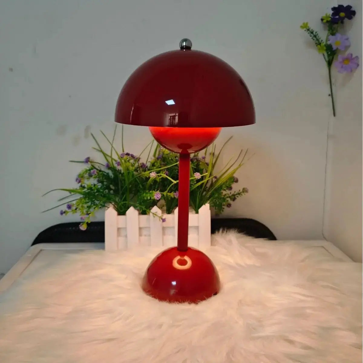 Modern Wedding Gifts: Rechargeable Mushroom Table Lamp by TED