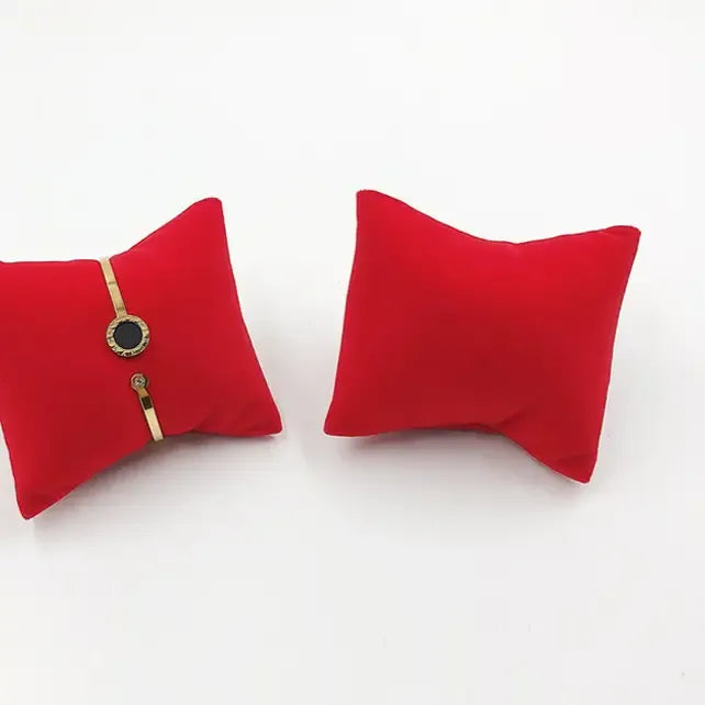 Velvet Jewelry Display Pillow | Soft Bracelet Holder & Showcase Cushion by Cherished Harbor Gifts by TED