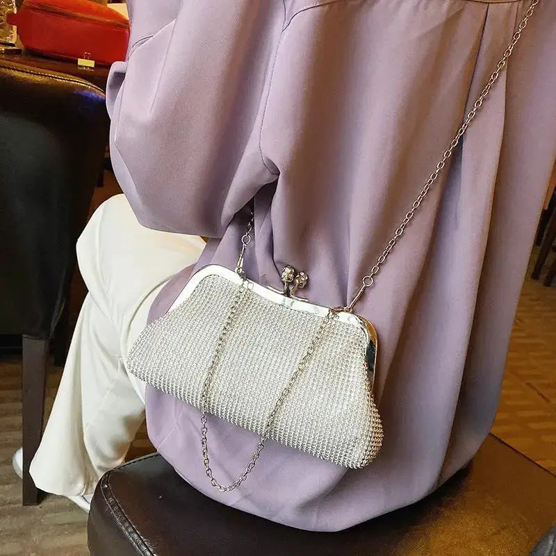 Sparkling Dumpling Clutch – Dazzling Elegance by Cherished Harbor Gifts by TED