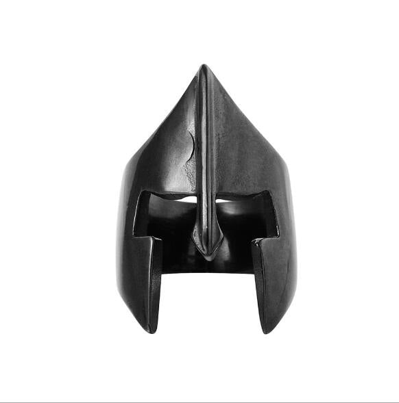 Spartan Helmet Stainless Steel Warrior Ring For Men - Cherished Harbor Gifts