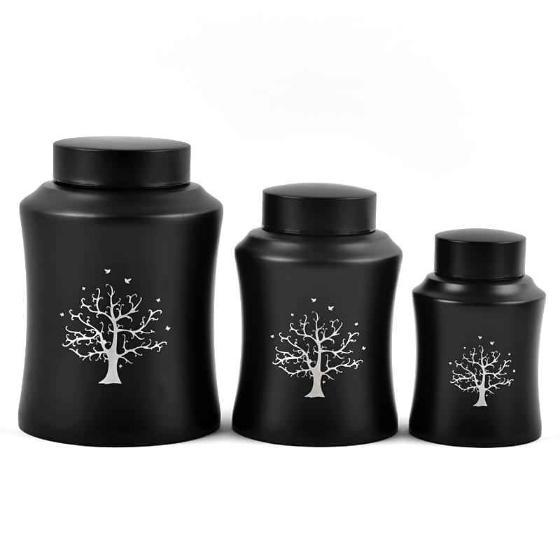 Stainless Steel Pet Memorial Urn for Ashes – Secure Cremation Keepsake for Dogs and Cats - Cherished Harbor Gifts