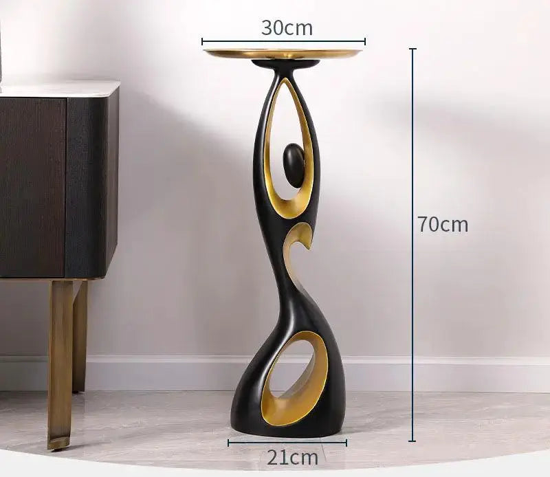Large Modern Resin Floor Sculpture – Statement Piece by Cherished Harbor Gifts by EPR