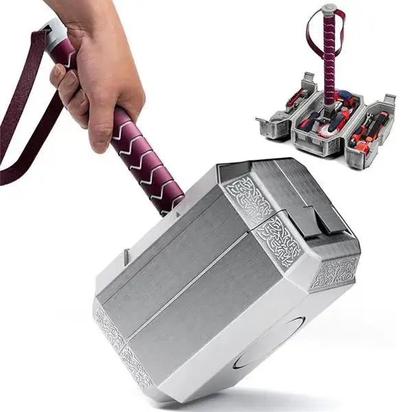 Thor Hammer Tool Kit - Unique Household Tool Set Gift by MAX