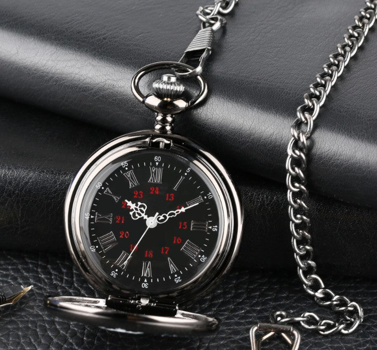 To My Son Engraved Vintage Pocket Watch Gift - Cherished Harbor Gifts