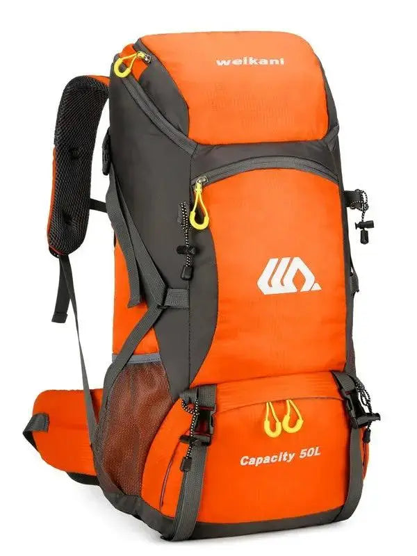 50L Hiking Backpack | Expandable Outdoor Travel & Trekking Pack with Reflective Detail & SOS Whistle by TED by TED