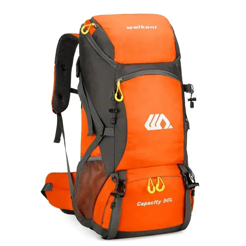50L Hiking Backpack | Expandable Outdoor Travel & Trekking Pack with Reflective Detail & SOS Whistle by TED by TED