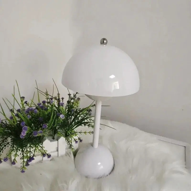 Modern Wedding Gifts: Rechargeable Mushroom Table Lamp by TED