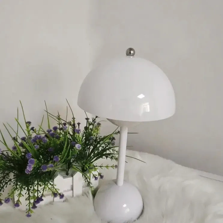 Modern Wedding Gifts: Rechargeable Mushroom Table Lamp by TED