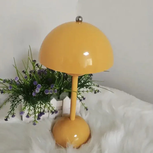 Modern Wedding Gifts: Rechargeable Mushroom Table Lamp by TED